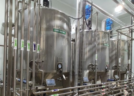 Полная производственная линия сконденсированного молока чистки КИП автомобиля поставщик